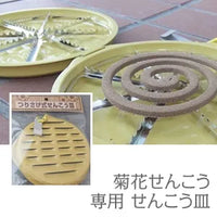 つりさげ式 ブリキせんこう皿